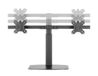 Brateck Dual Screen Pneumatic Vertical Lift Monitor Stand Fit Most 17"-27"