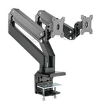 Brateck Dual Monitors Aluminum Heavy-Duty Gas Spring Arm 17"-35"