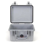 Pelican 1300 Case - Silver without Foam