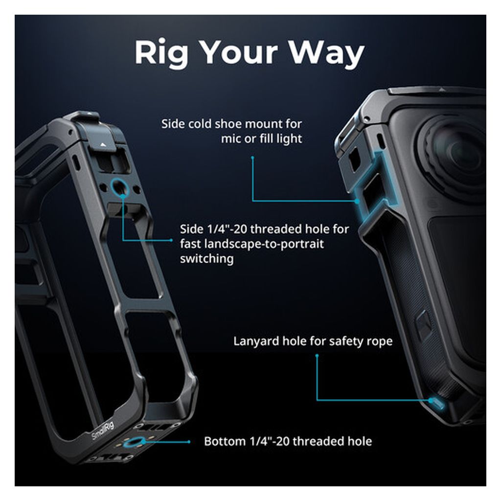 SmallRig Cage for Insta360 X6 6965