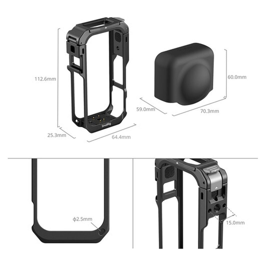SmallRig Cage for Insta360 X6 6965
