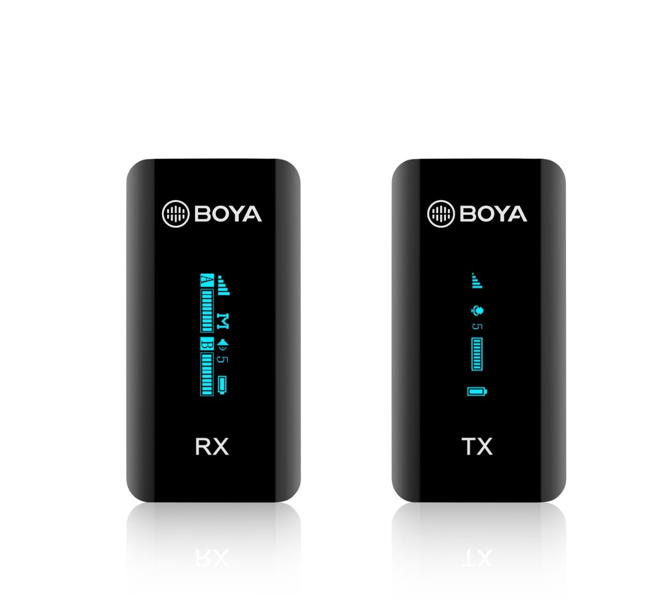 BOYA BY-XM6-S1 Ultra Compact 2.4GHz Wireless Microphone (1xRX & 1xTX)