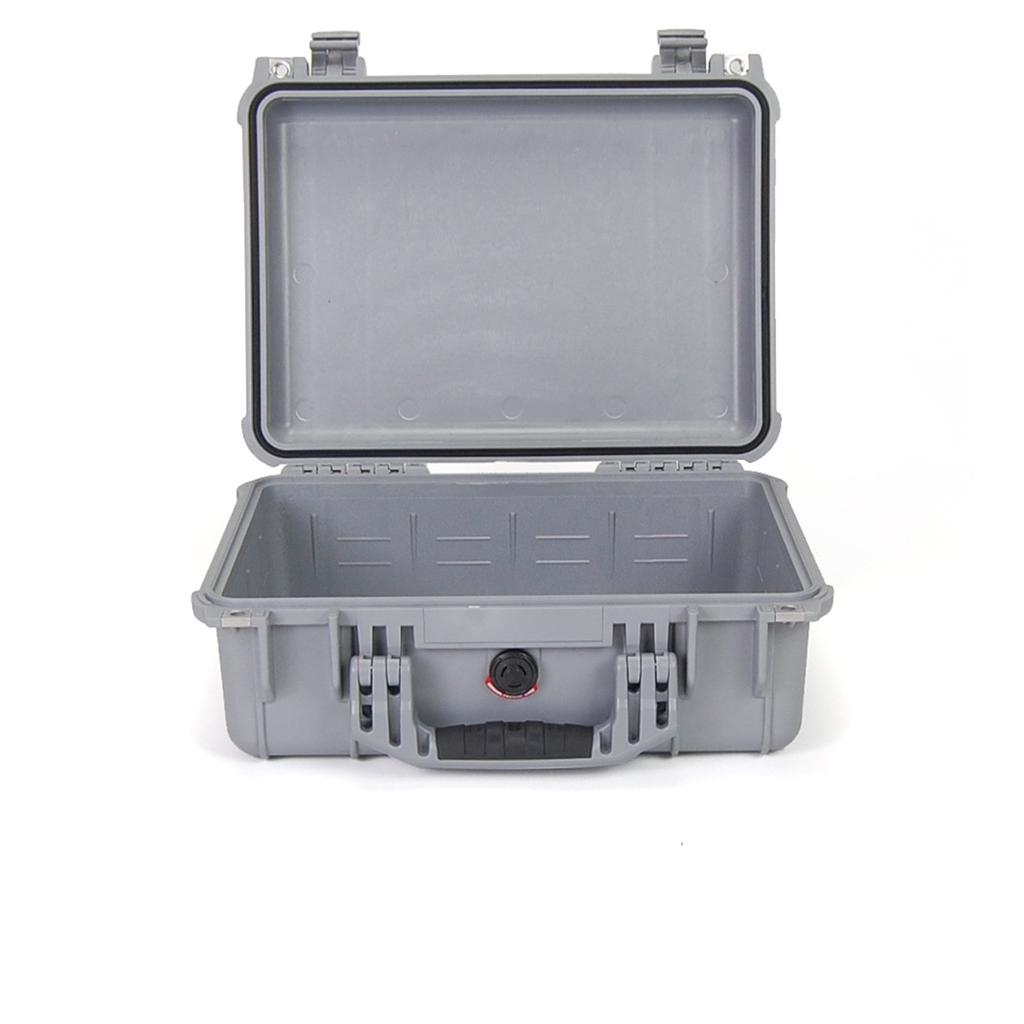 Pelican 1450 Case - Silver without Foam