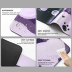 YUNZII Oversized Desk Mat 800x300x3mm (Black Cat)
