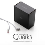 MOONDROP QUARKS 6mm Micro Dynamic Driver Wired IEM Headphones with Mic