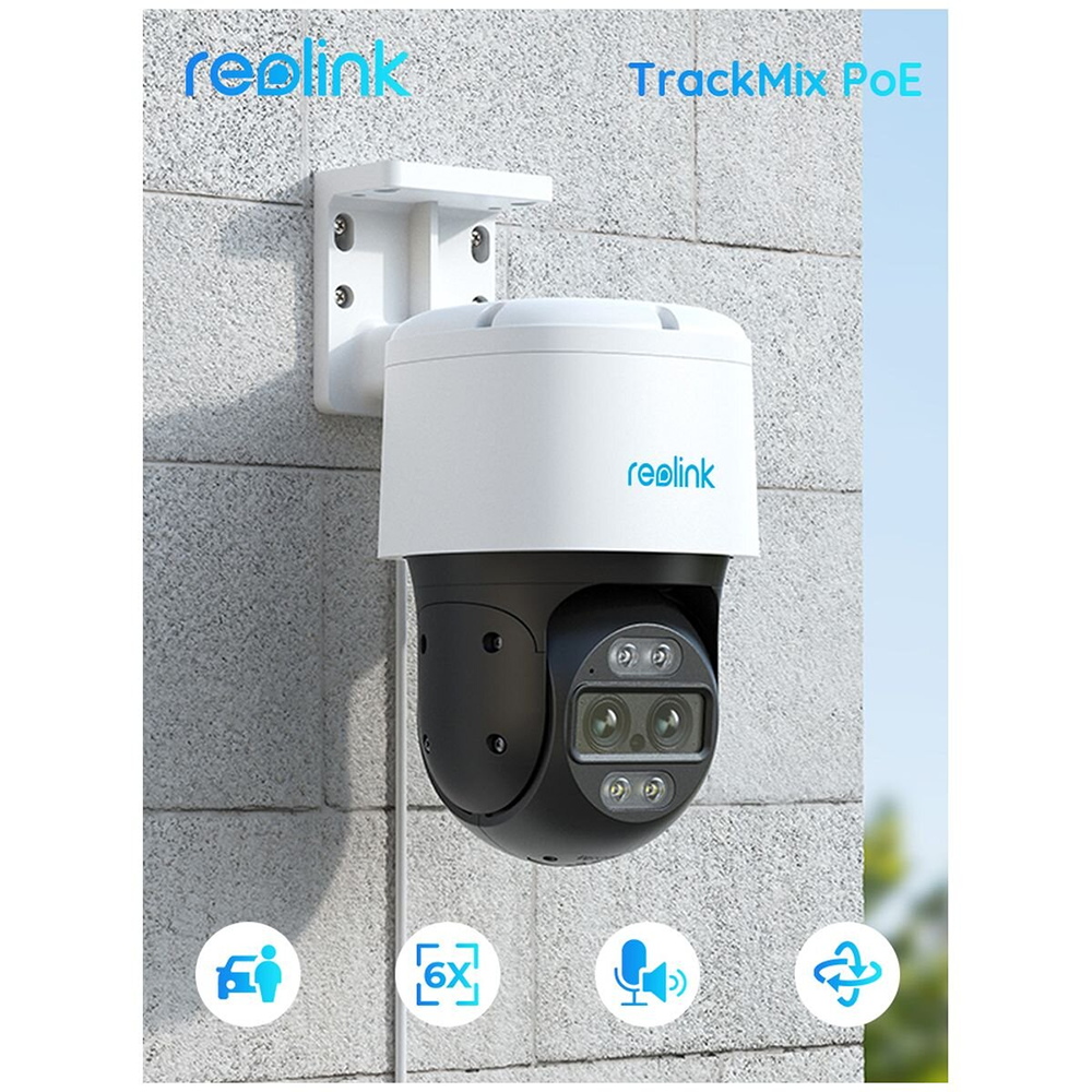 Reolink TrackMix PoE 4K PTZ Security Camera