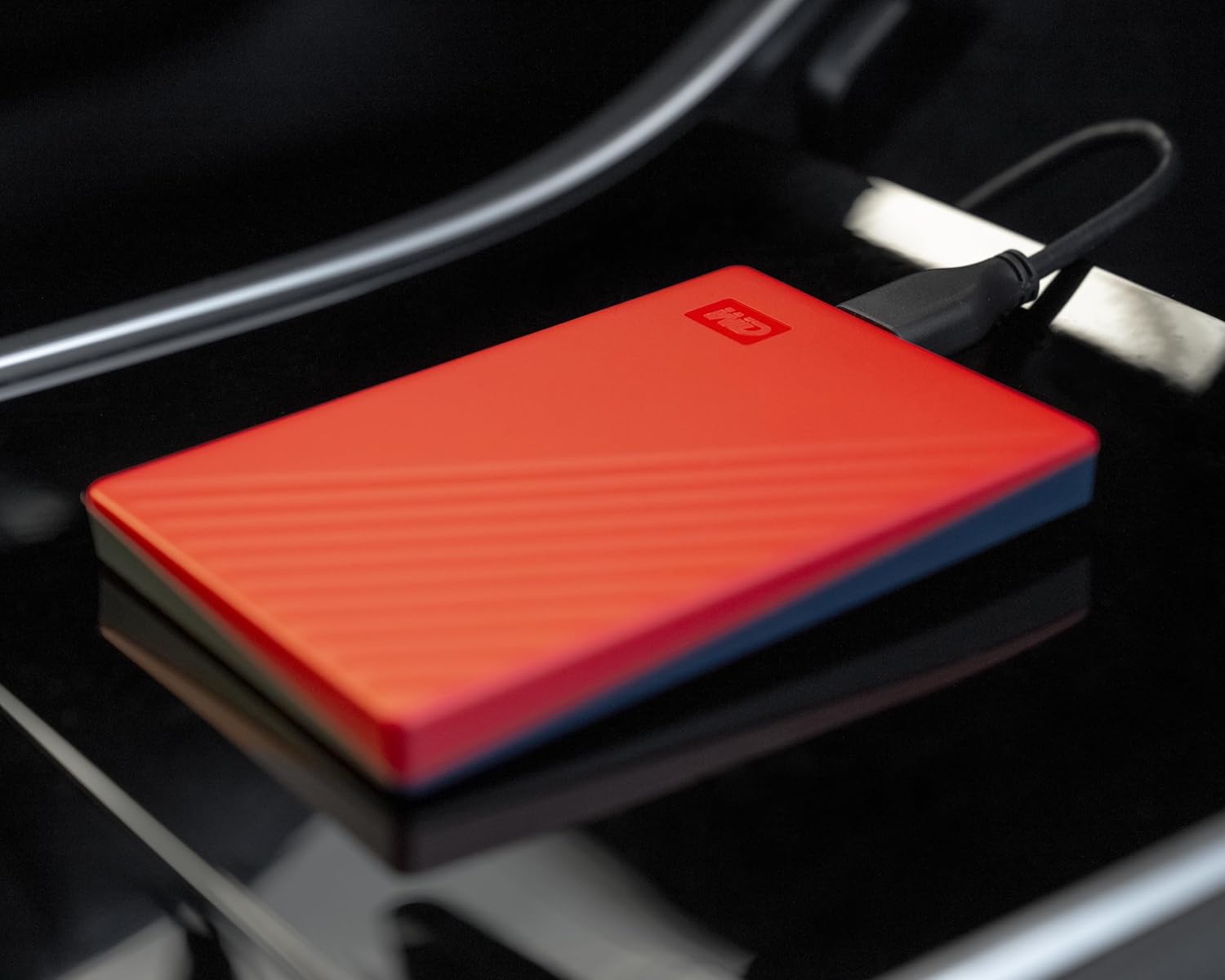 WD My Passport 6TB USB 3.0 Portable Hard Drive (Red)