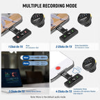 NEEWER KM18 Mini Wireless Lavalier Microphone Kit