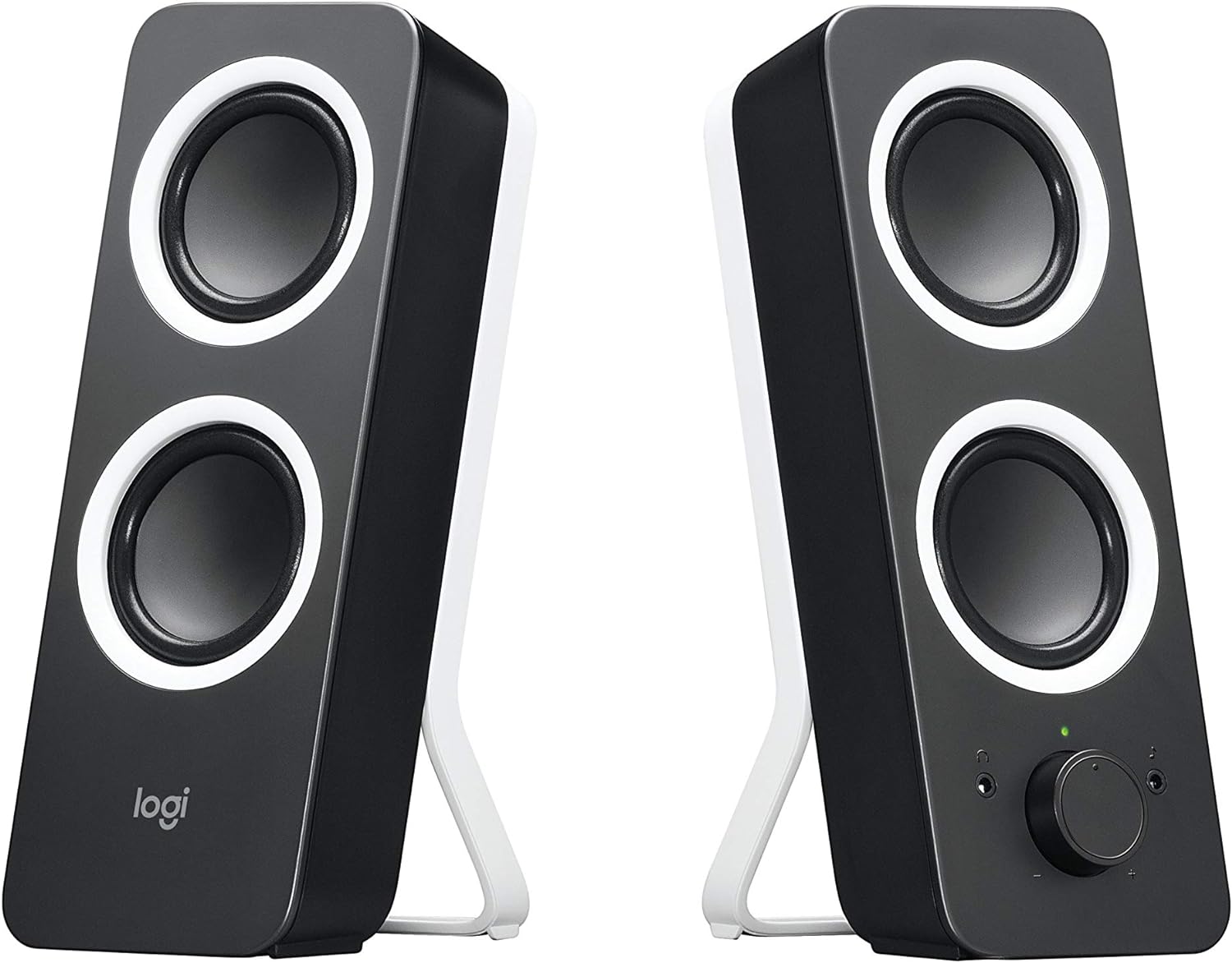Logitech Z200 Stereo Speaker Clear Stereo Sound (Black)