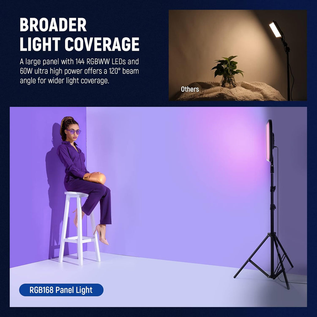 NEEWER RGB168 RGB LED Video Light