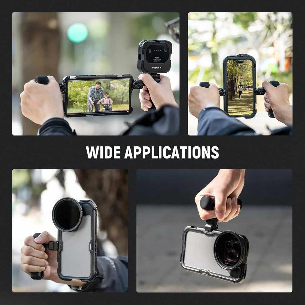 NEEWER PA-045B Quick Release Side Handle for Phone Cage