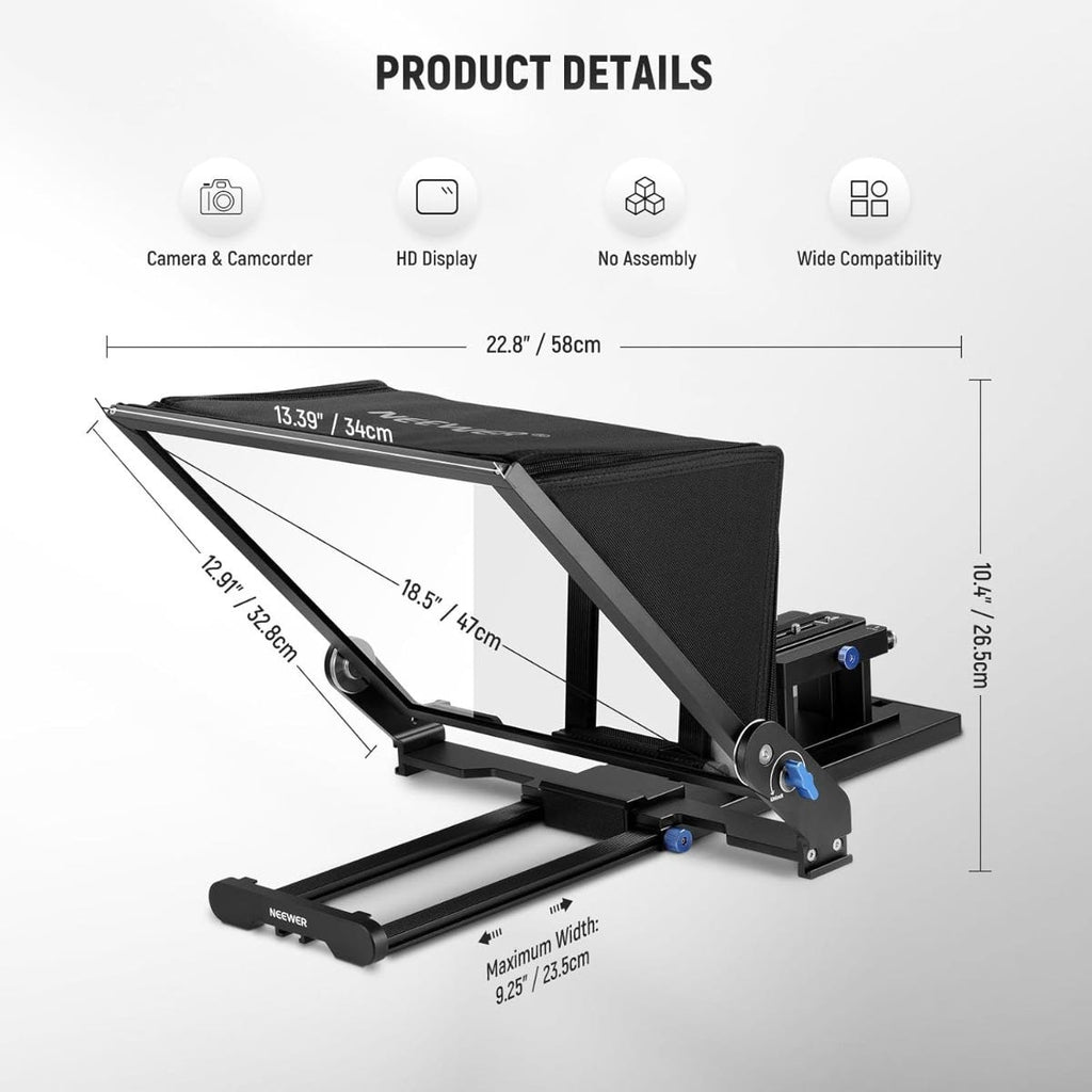 NEEWER X17 II 17" Teleprompter