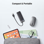 Ugreen 4-Port USB 3.2 Gen 1 Data Transfer Hub with USB-C Charging Port