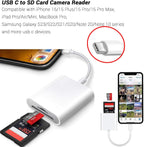 For Type-C to SD MicroSD Adapter