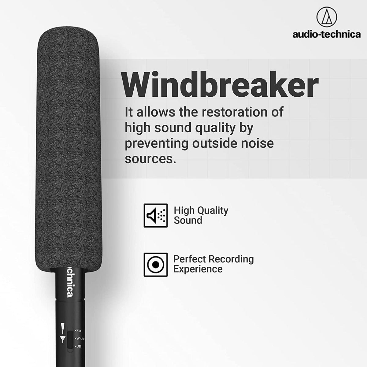 Audio-Technica ATR6550X Condenser Shotgun Microphone 