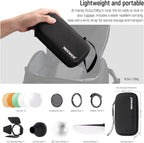 NEEWER Magnetic Round Head Flash Accessory Kit
