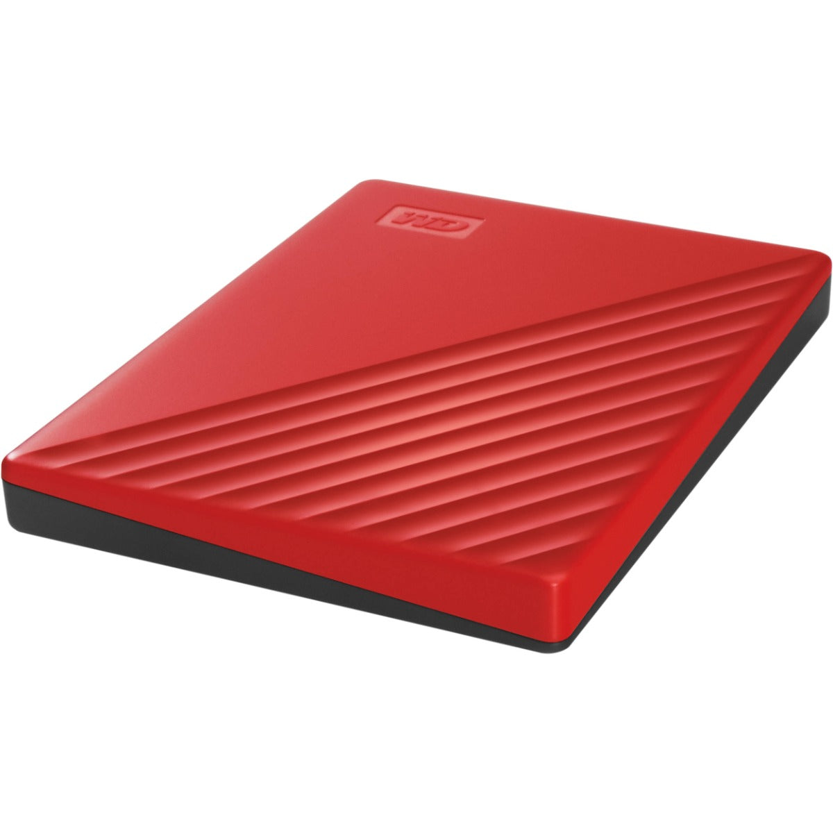 WD My Passport 2TB USB 3.0 Portable Hard Drive - Red