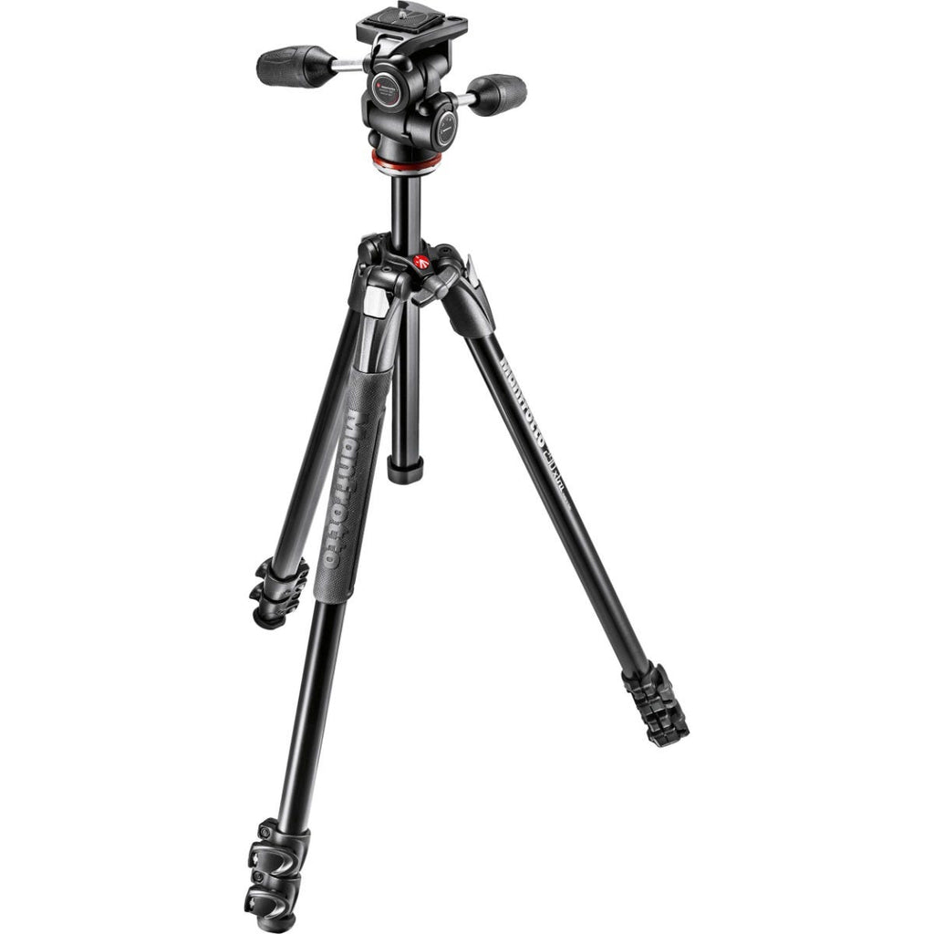 Manfrotto MK290XTA3-3W 290 Xtra Aluminum Tripod with MH804 3-Way Pan/Tilt Head