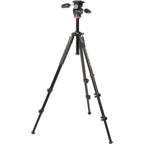 Manfrotto MK290XTA3-3W 290 Xtra Aluminum Tripod with MH804 3-Way Pan/Tilt Head