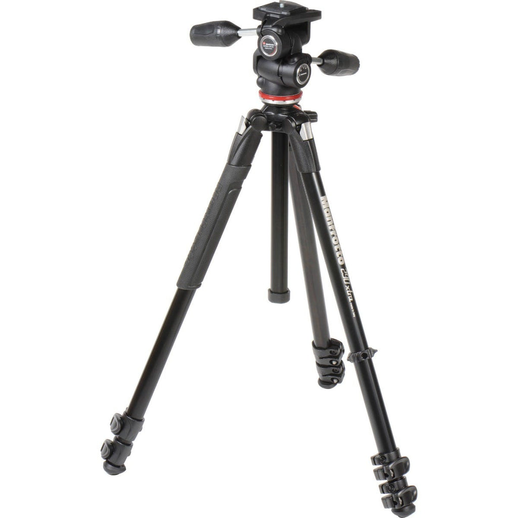 Manfrotto MK290XTA3-3W 290 Xtra Aluminum Tripod with MH804 3-Way Pan/Tilt Head