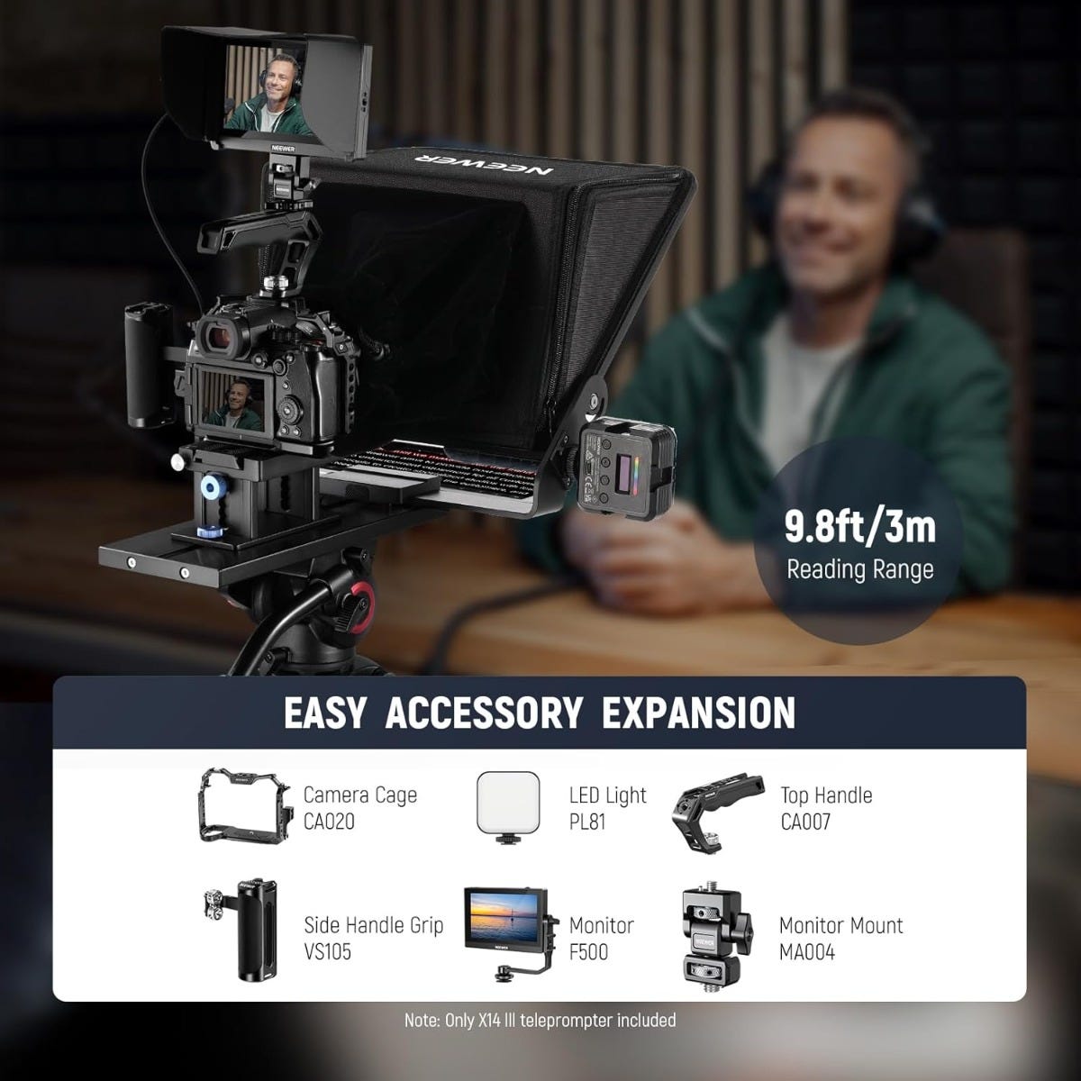 NEEWER X14 III 14" Teleprompter