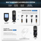 NEEWER Z2PRO-N TTL Round Head Flash Speedlite - Nikon
