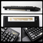 YUNZII IF99 Mechanical Keyboard with LCD Screen (Black) (Cocoa Cream V2) 