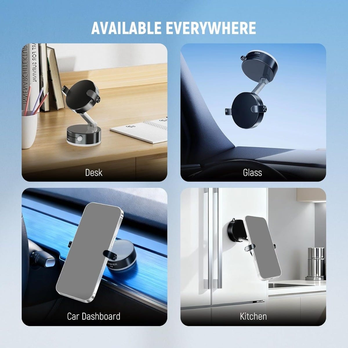 NEEWER A9 Magnetic Phone Holder for Car