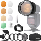 NEEWER Magnetic Square Head Flash Accessory Kit