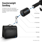 NEEWER 300cm Air Cushion Light Stand with 90-156cm Boom Kit
