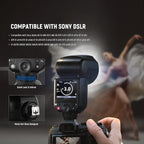 NEEWER Z2PRO-S TTL Round Head Flash Speedlite - Sony