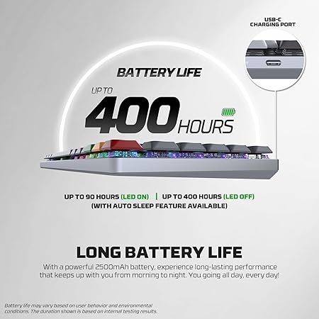 Fantech MK915 SUPER MAXFIT AIR83 Low Profile Mechanical Keyboard (Brown Switch)