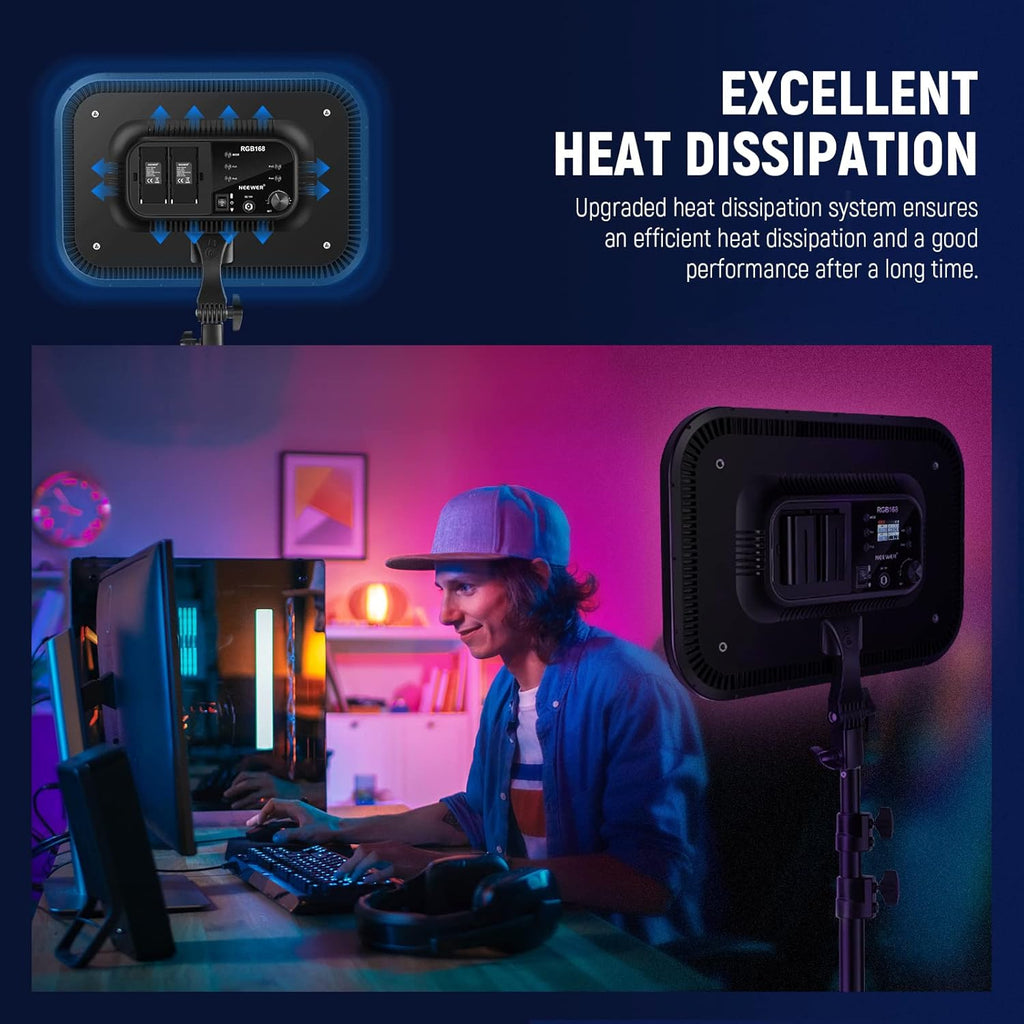 NEEWER RGB168 RGB LED Video Light