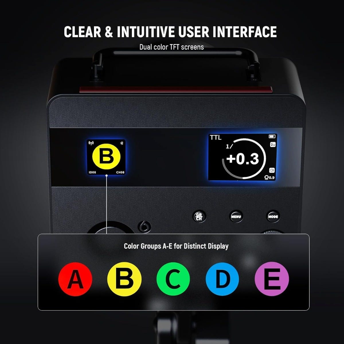 NEEWER Q6 Outdoor Studio Flash with Battery