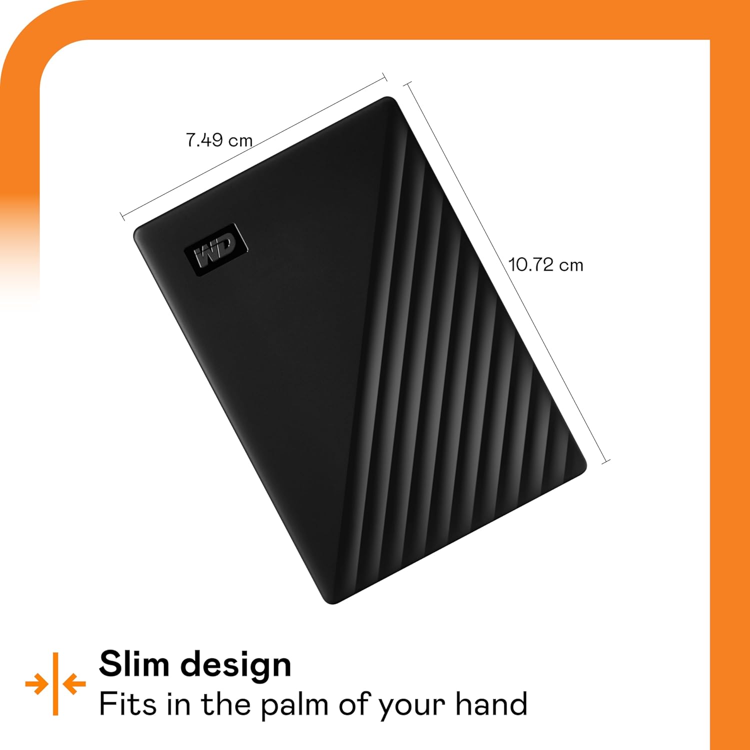 WD My Passport 6TB USB 3.0 Portable Hard Drive (Black)
