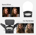 NEEWER Magnetic Round Head Flash Accessory Kit