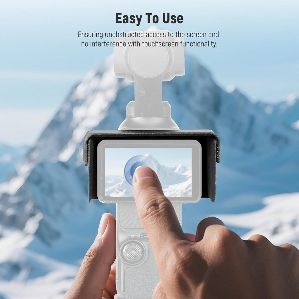 NEEWER CA152 Basic Screen Sunshade for DJI Osmo Pocket 3