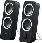 Logitech Z200 Stereo Speaker Clear Stereo Sound (Black)