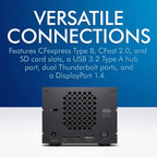 LaCie 16TB 2big Dock v2 Thunderbolt 4 USB-C External Desktop Hard Drive