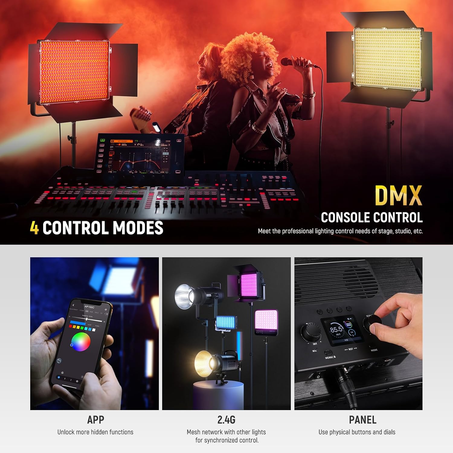 NEEWER AP150C 150w RGB Video Light