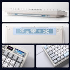 YUNZII IF99 Mechanical Keyboard with LCD Screen (White) (Cocoa Cream V2) 