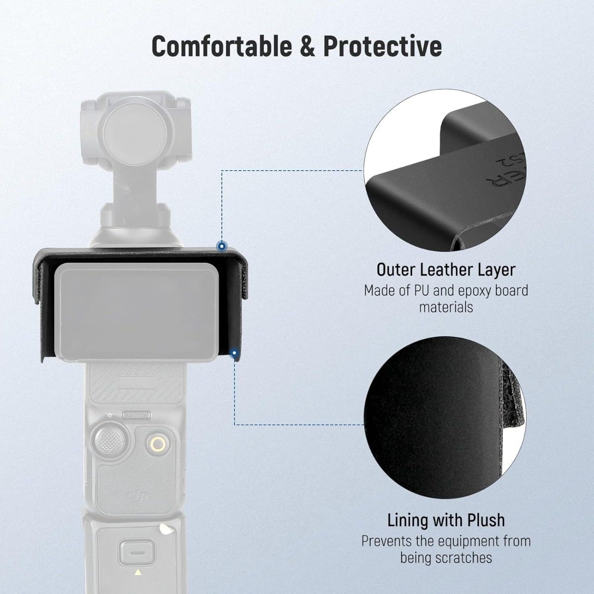 NEEWER CA152 Basic Screen Sunshade for DJI Osmo Pocket 3