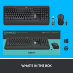 Logitech MK540 Advanced Wireless Keyboard & Mouse Combo