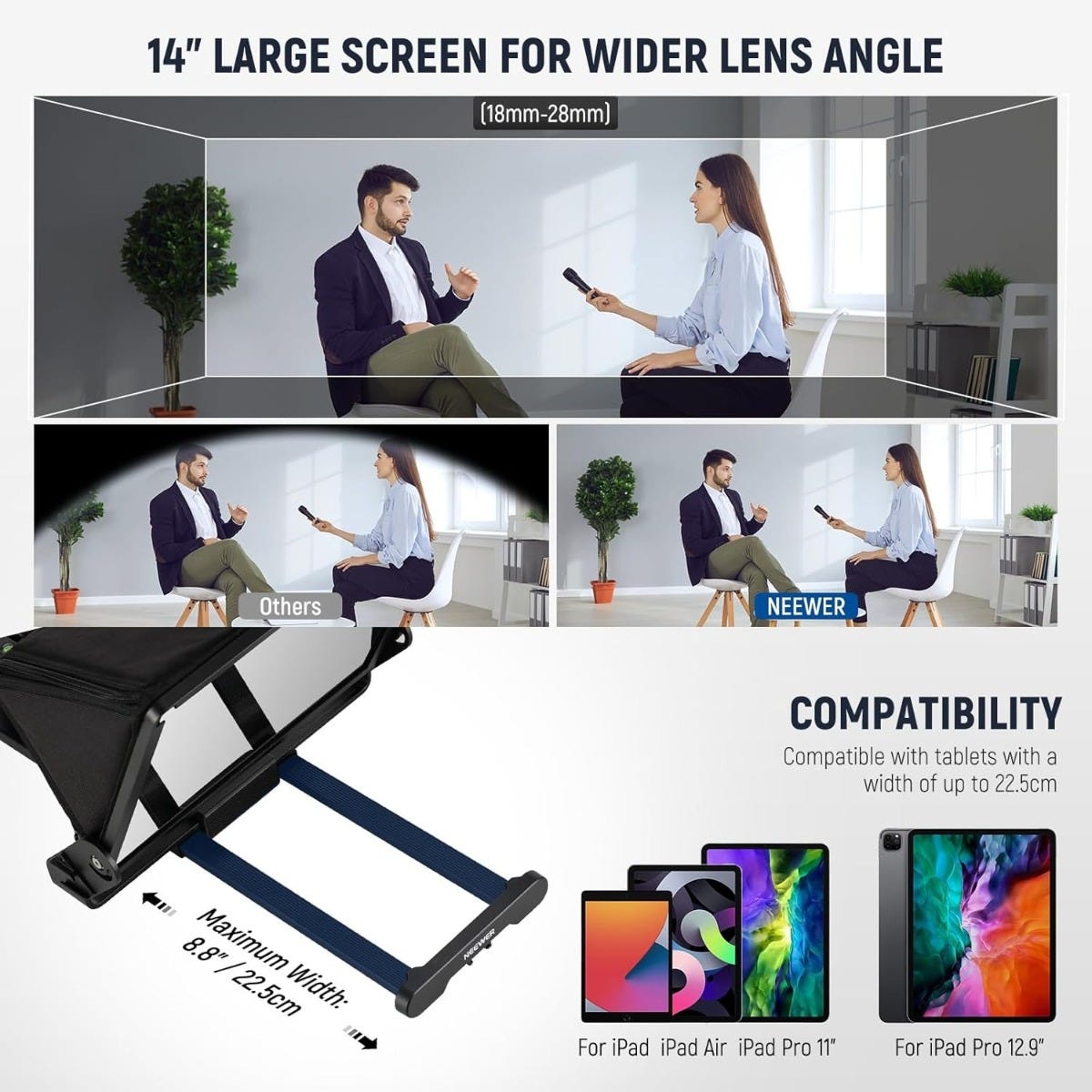 NEEWER X14 III 14" Teleprompter