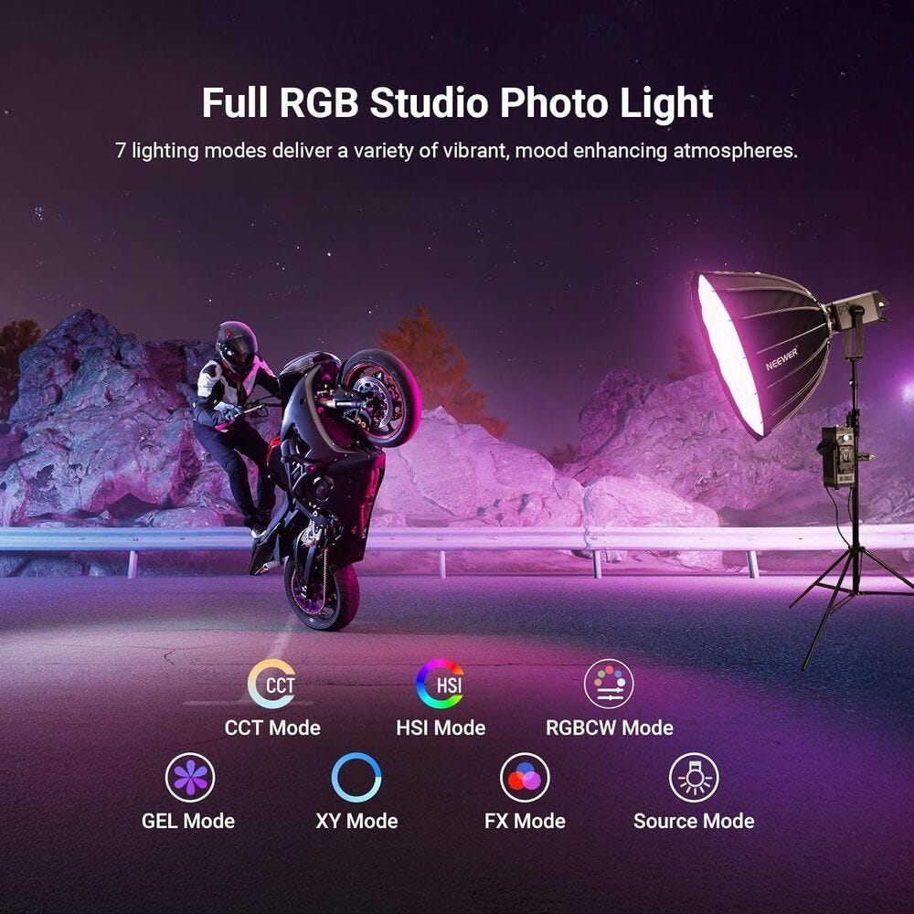 NEEWER AS600C RGB Video Light