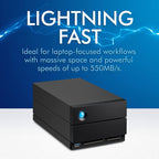20TB 2big Dock v2 Thunderbolt 4 USB-C External Desktop Hard Drive