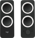 Logitech Z200 Stereo Speaker Clear Stereo Sound (Black)