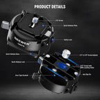 NEEWER GA030 Mount Adapter for DJI RS Gimbals