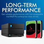 20TB 2big Dock v2 Thunderbolt 4 USB-C External Desktop Hard Drive