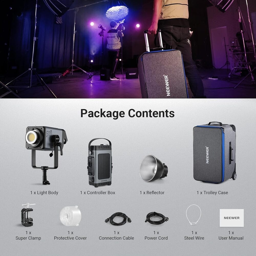 NEEWER AS600C RGB Video Light